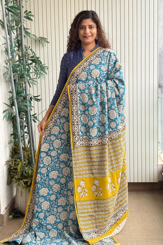 Hand Block Print Pure Cotton