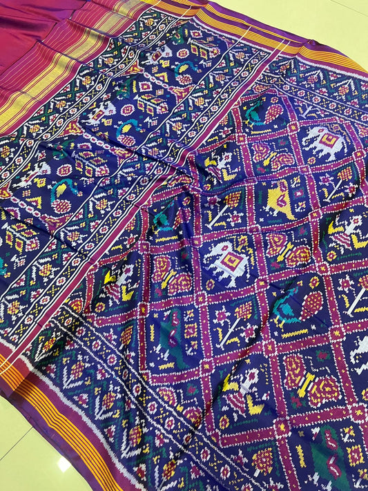 Single Ikkat Rajkot Patola Saree