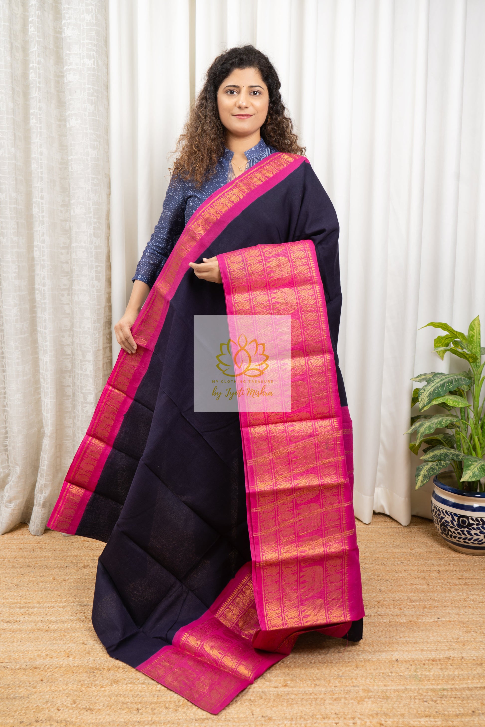 Madurai Sungudi Cotton Saree Saree