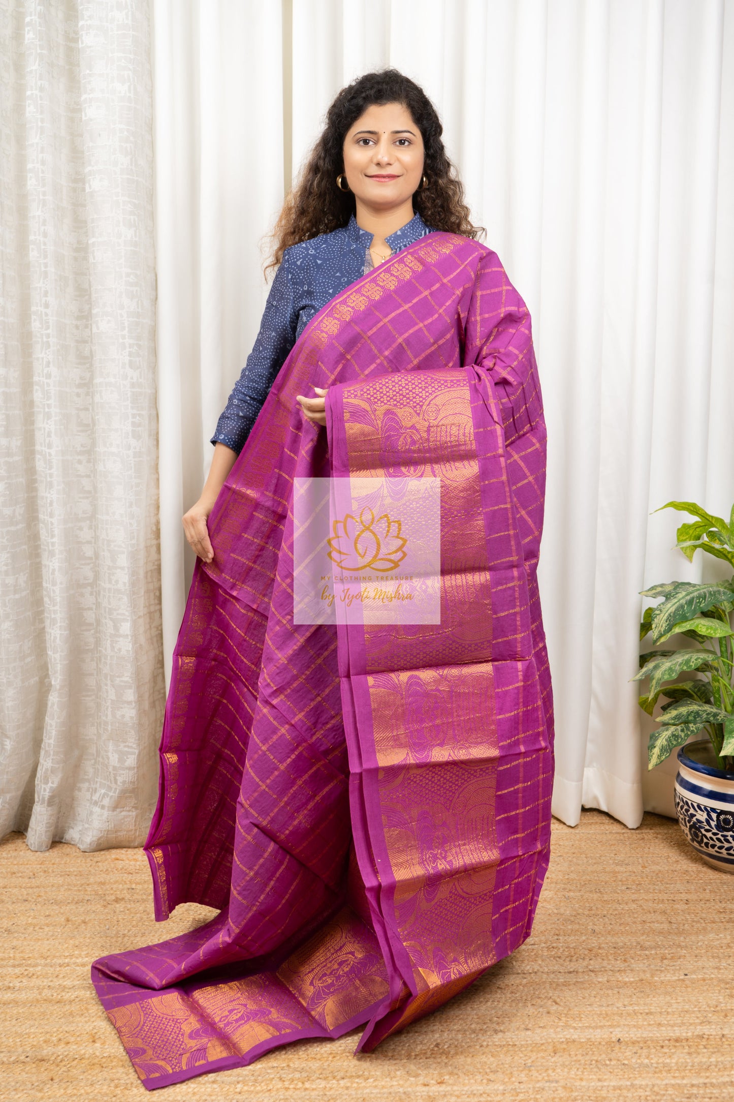 Madurai Sungudi Cotton Saree Saree