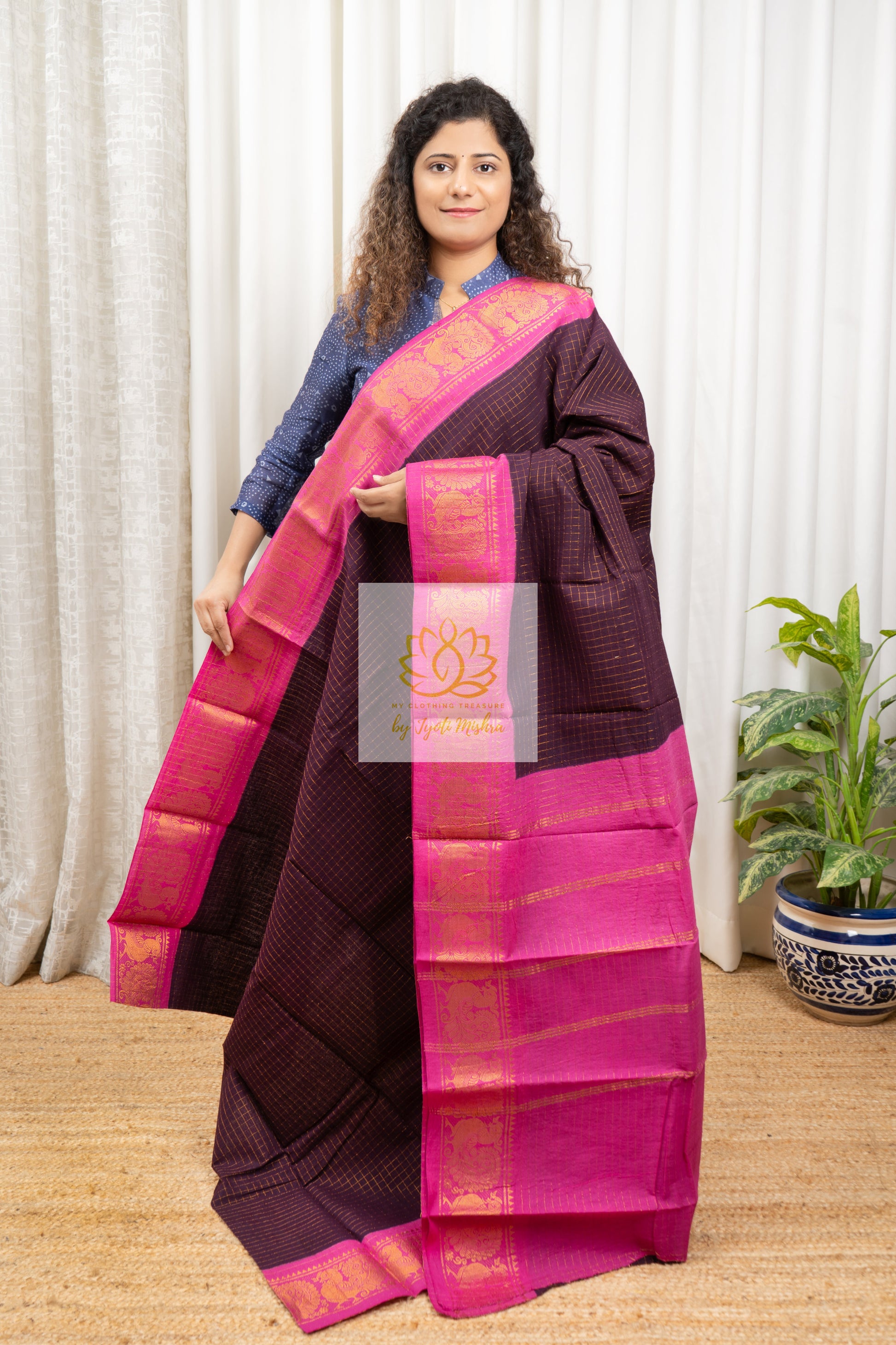 Madurai Sungudi Cotton Saree Saree