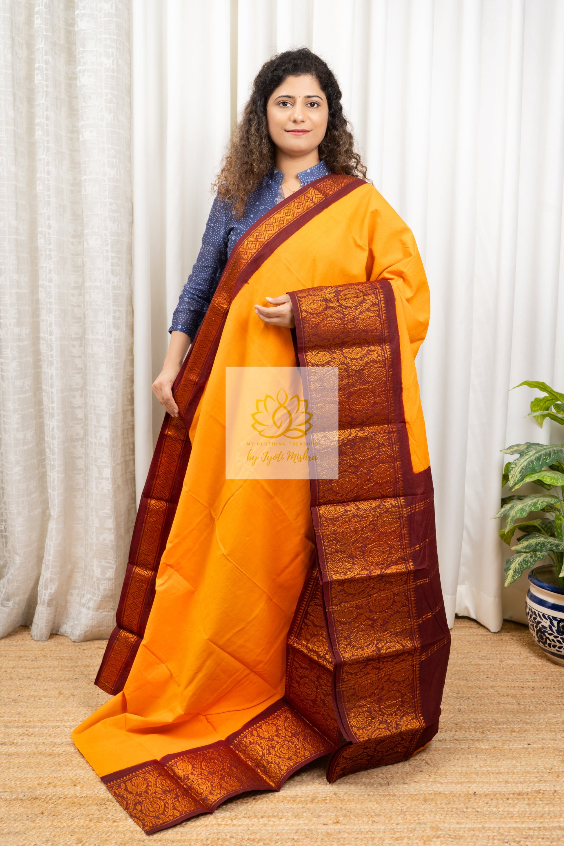 Madurai Sungudi Cotton Saree Saree