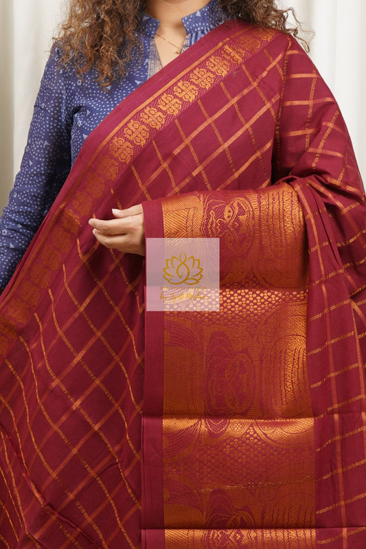 Madurai Sungudi Cotton Saree Saree