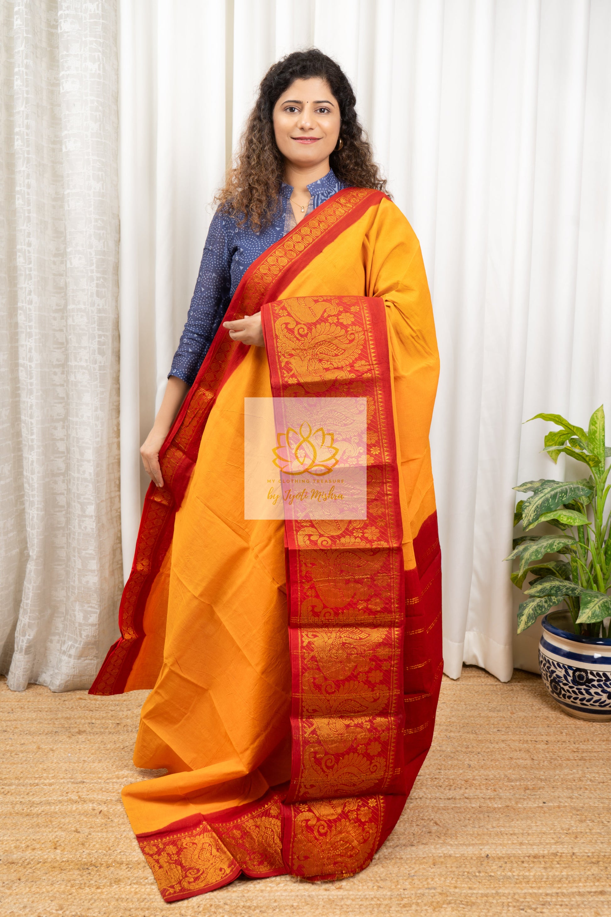 Madurai Sungudi Cotton Saree Saree