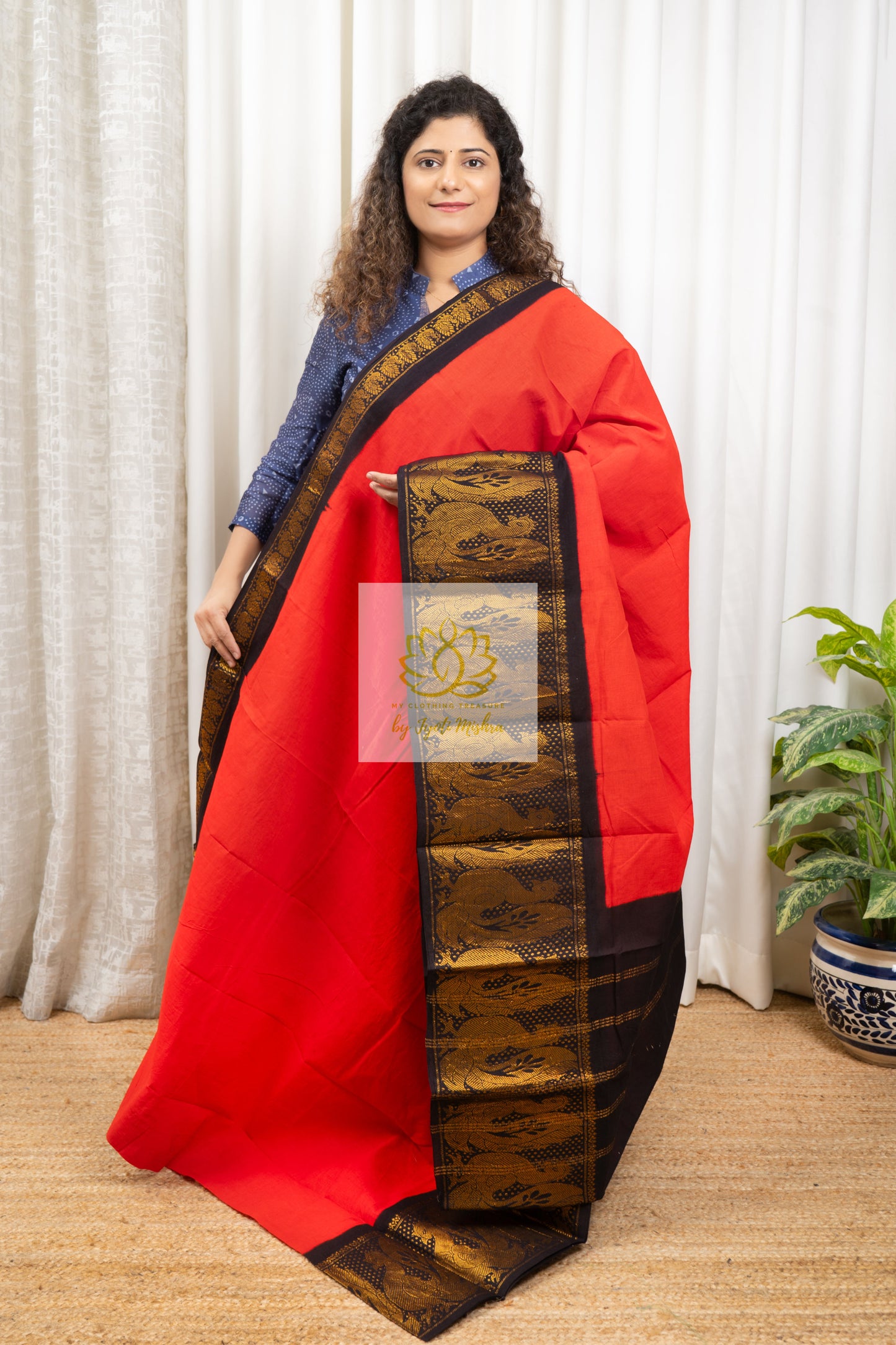 Madurai Sungudi Cotton Saree Saree