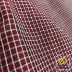 Load image into Gallery viewer, Maroon Patteda Anchu Cotton Saree With Ganga Jamuna Border-Red Yellow
