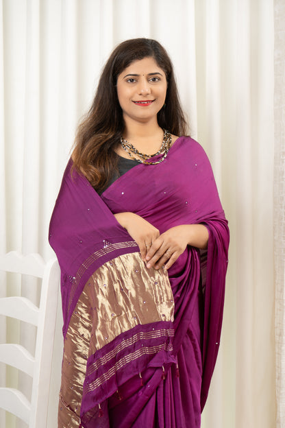 Mirror work on Modal- Purple