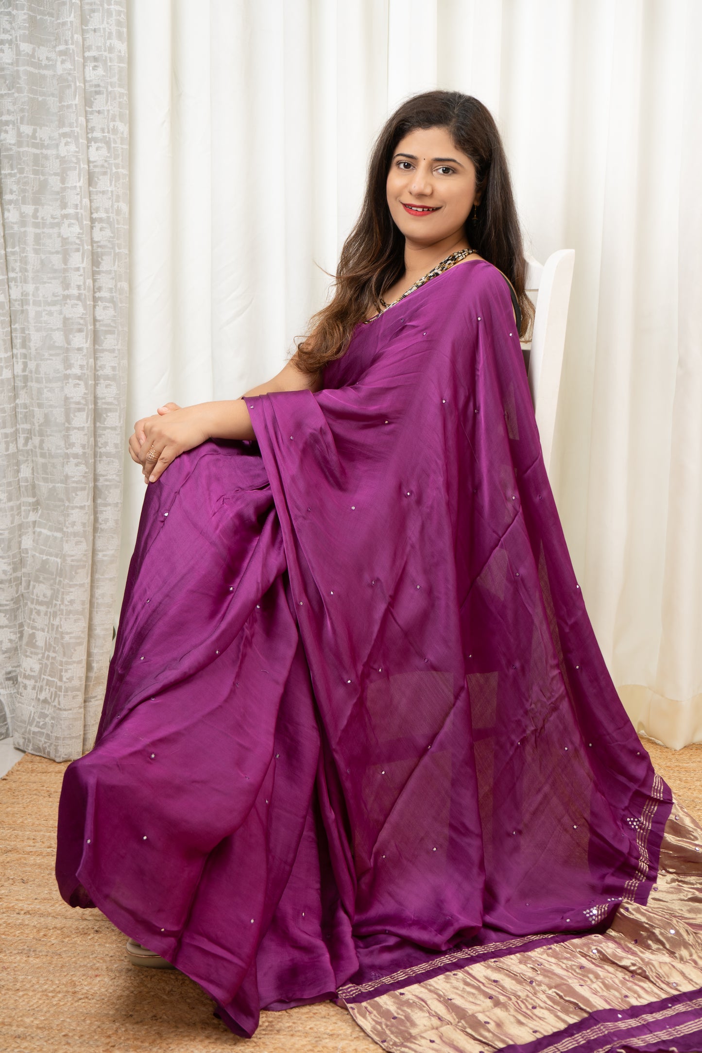 Mirror work on Modal- Purple