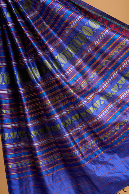Exclusive Nuapatna Dongria Pure Silk Saree