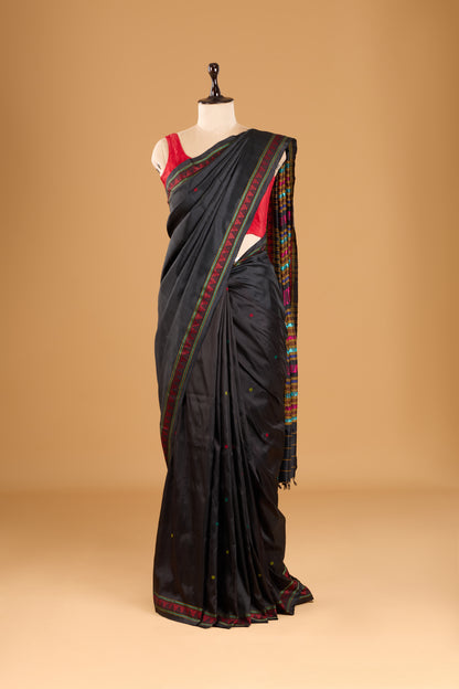 Exclusive Odisha Ikkat Dongria Pure Silk Saree