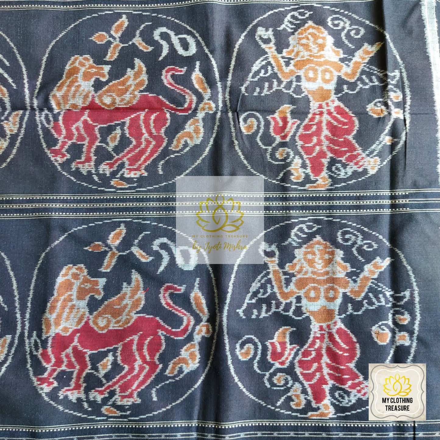 Sambalpuri Bandha Cotton Saree- Rasi Saree