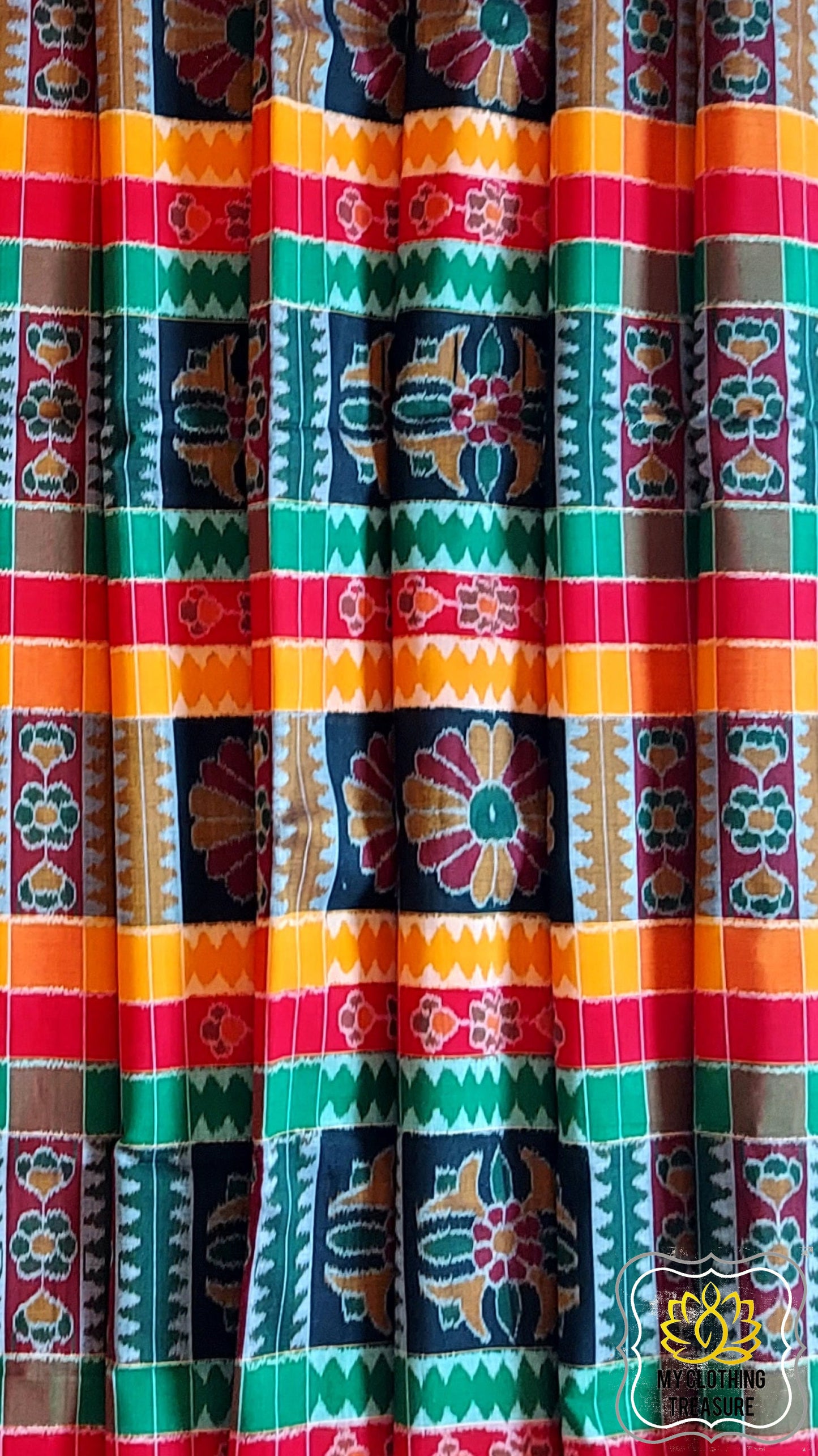 Sambalpuri Ikkat Cotton Saree - Utkala Laxmi Saree