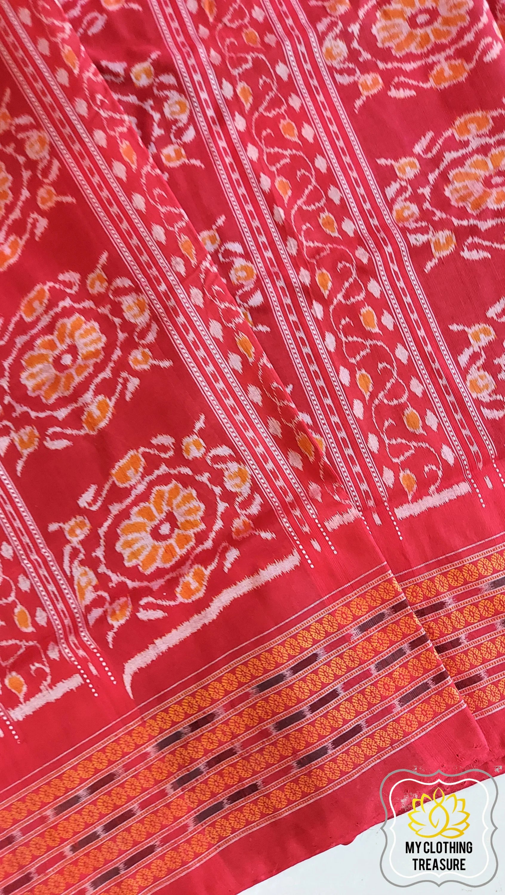 Sambalpuri Ikkat Cotton Saree - Utkala Laxmi Saree