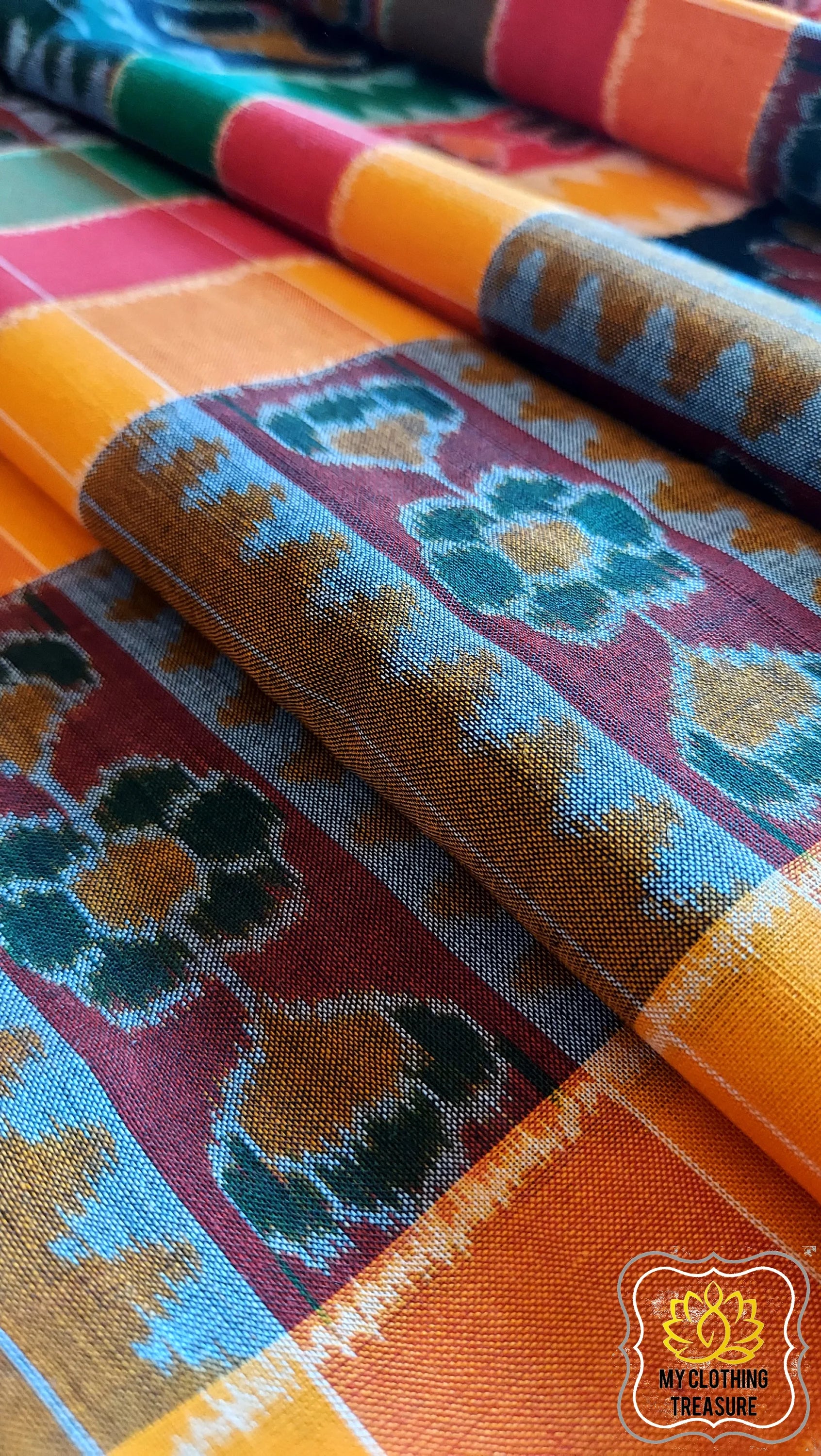 Sambalpuri Ikkat Cotton Saree - Utkala Laxmi Saree