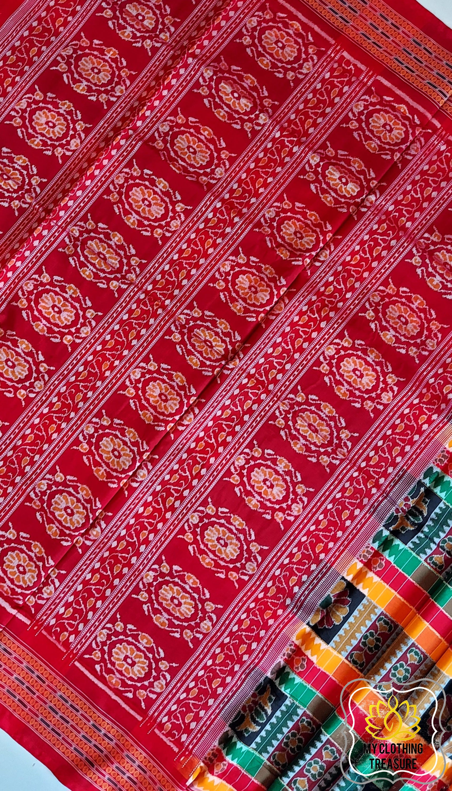 Sambalpuri Ikkat Cotton Saree - Utkala Laxmi Saree