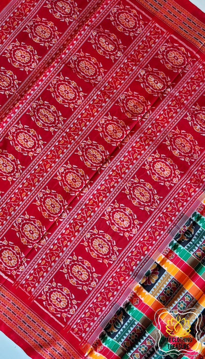 Sambalpuri Ikkat Cotton Saree - Utkala Laxmi Saree