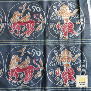 Sambalpuri Bandha Cotton Saree- Rasi