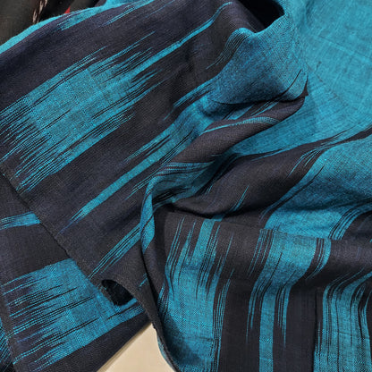 Kargil Cotton Saree- Blue