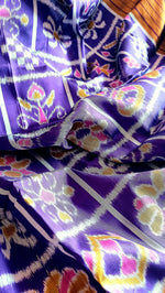 Load image into Gallery viewer, Odisha Ikkat Nabakothi Khandua Silk Saree- Purple
