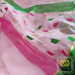 Load image into Gallery viewer, Chanderi Katan Silk Saree -Pink
