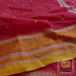 Load image into Gallery viewer, Kanjivaram Cotton Saree - Red
