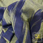 Load image into Gallery viewer, Kargil Cotton Saree- Olive Green Saree
