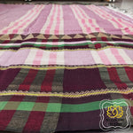 Load image into Gallery viewer, Narayanpet Mercerized Cotton Saree With Broad Border - Dusty Pink
