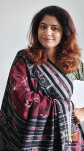 Odisha Ikkat Sambalpuri Cotton Saree