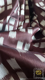 Load image into Gallery viewer, Odisha Ikkat Khandua Silk Saree- Coffee Saree
