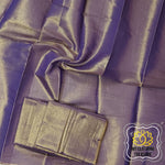 Load image into Gallery viewer, Tissue Blouse Piece- Purple Gold
