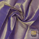 Load image into Gallery viewer, Tissue Blouse Piece- Purple Gold
